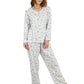 Lilac Cotton Jersey Knit PJ - La Cera