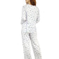 Lilac Cotton Jersey Knit PJ - La Cera