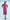 La Cera Paisley Print Long Sleeve Dress - La Cera