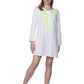 La Cera Embroidered Cover Up - La Cera