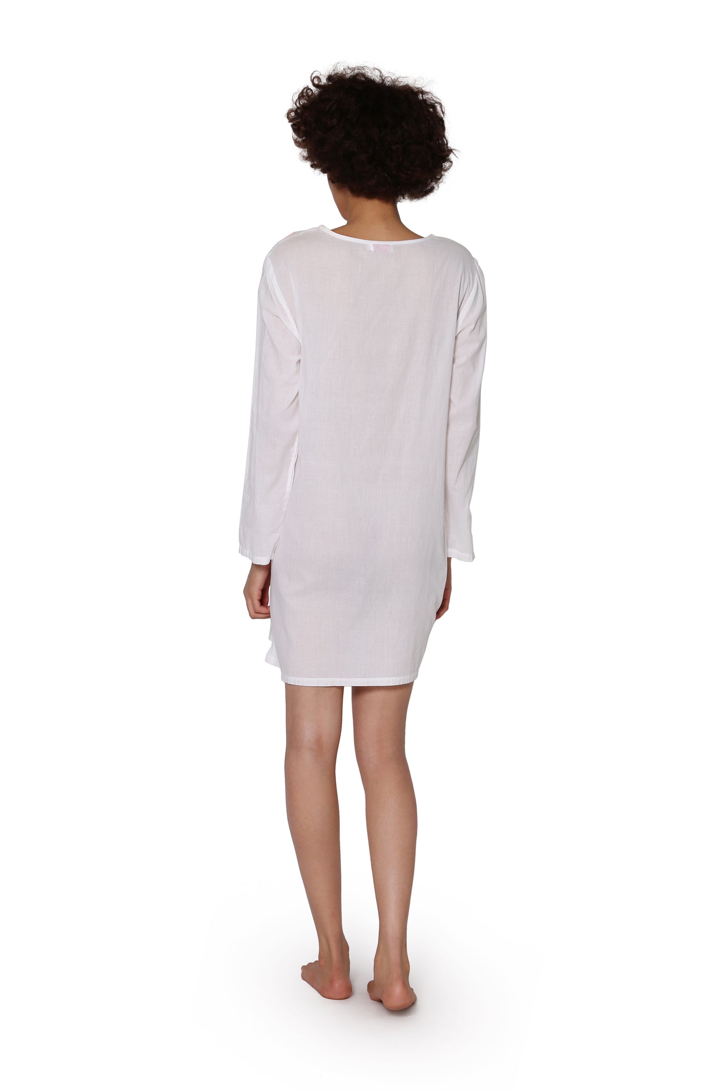 La Cera Embroidered Cover Up - La Cera