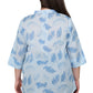 Plus Size Fern Print Release Print Tunic