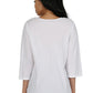 White Floral Embroidered Top - La Cera