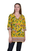 Floral Mixed Media Tunic - La Cera
