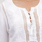 La Cera 3/4 Sleeve Tunic Top - La Cera - 4