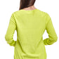 La Cera Long Sleeve Cardigan with Pockets - La Cera