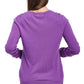 La Cera Long Sleeve Cardigan with Pockets - La Cera