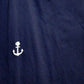 Cotton Knit Tank with Anchor Embroidery - Plus Size - La Cera