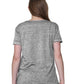 Top de punto suave y flexible con cuello en V