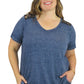 Plus Size Soft & Supple V-Neck Knit Top - La Cera
