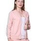 Chaqueta con cremallera de felpa francesa de talla grande