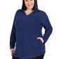 Plus Size Cozy Hooded Tee