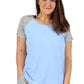 The Comfort Collection Plus Size Duo Tone Tee - La Cera