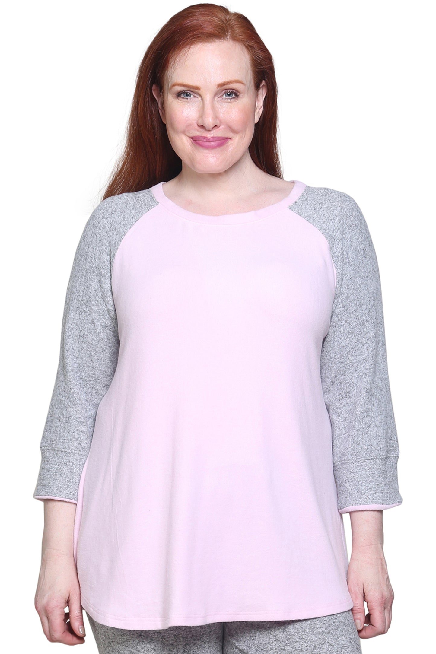 Comfort Collection Plus Size Baseball Tee - La Cera