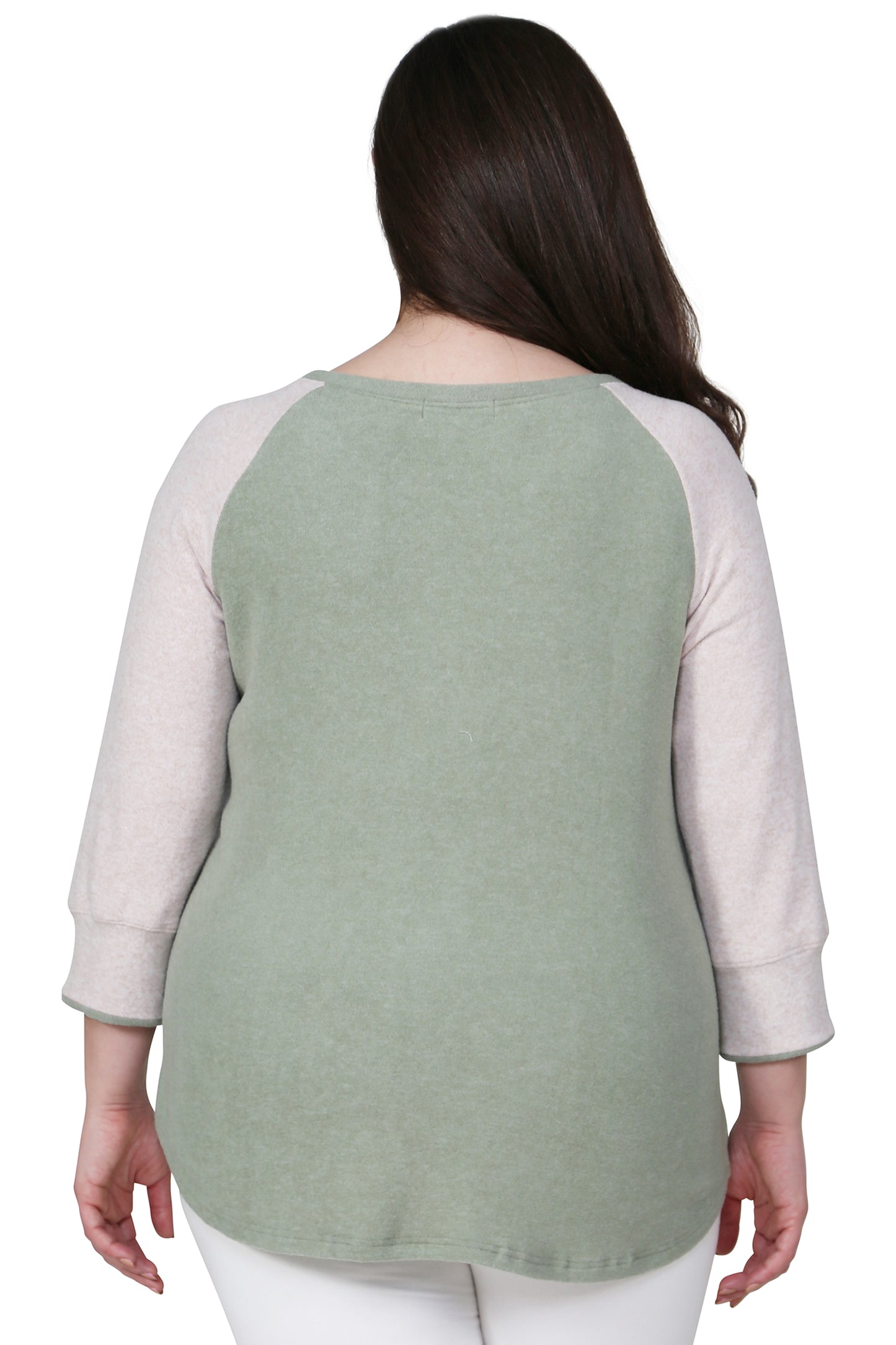Comfort Collection Plus Size Baseball Tee - La Cera