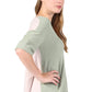 The Comfort Collection Block Tee - La Cera
