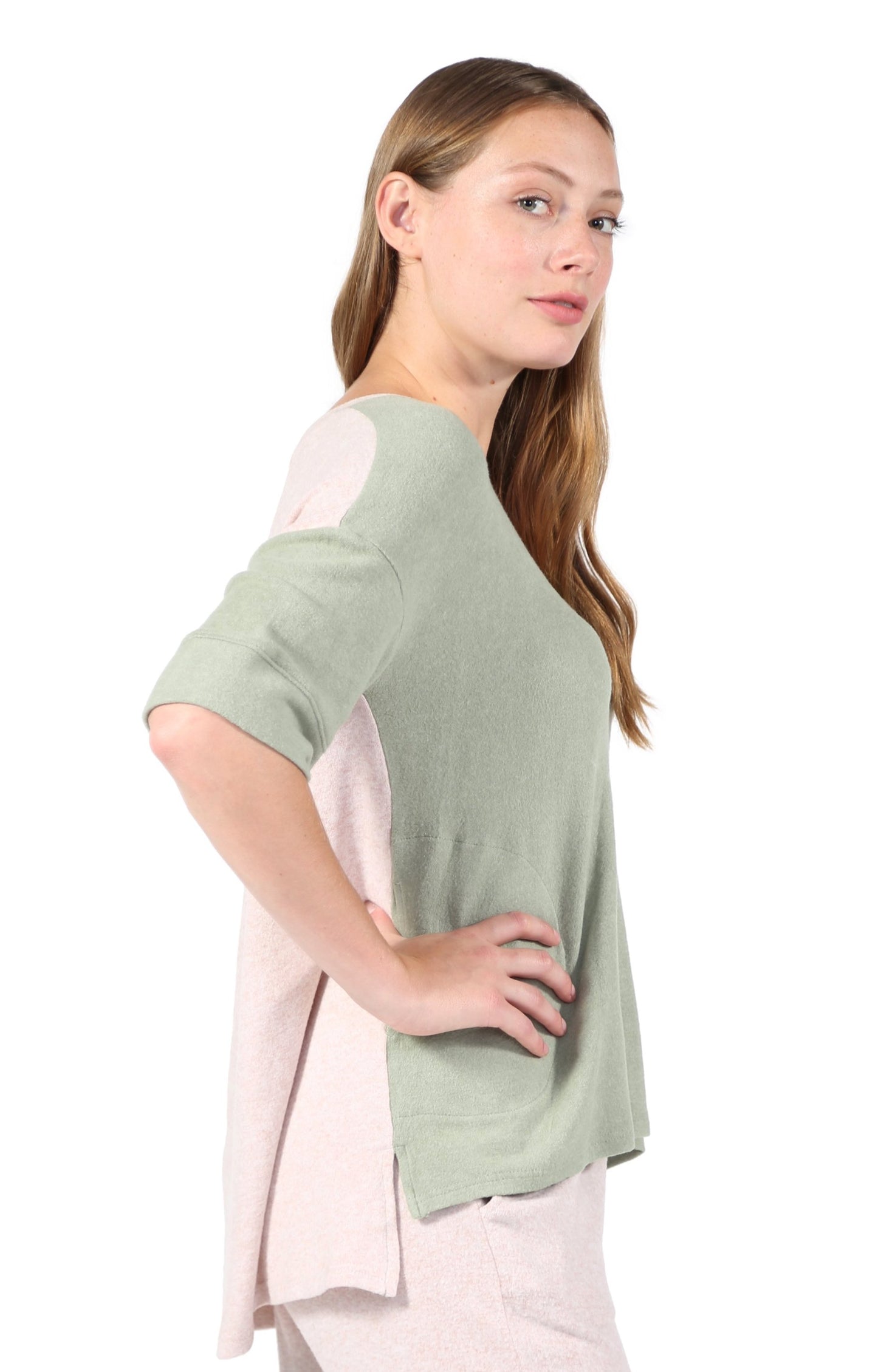The Comfort Collection Block Tee - La Cera