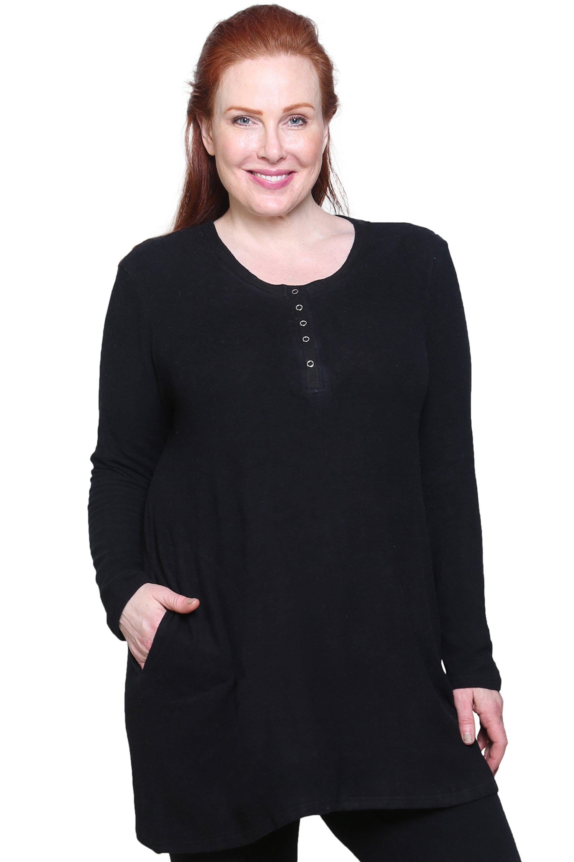 The Comfort Collection Plus Size Snap - La Cera
