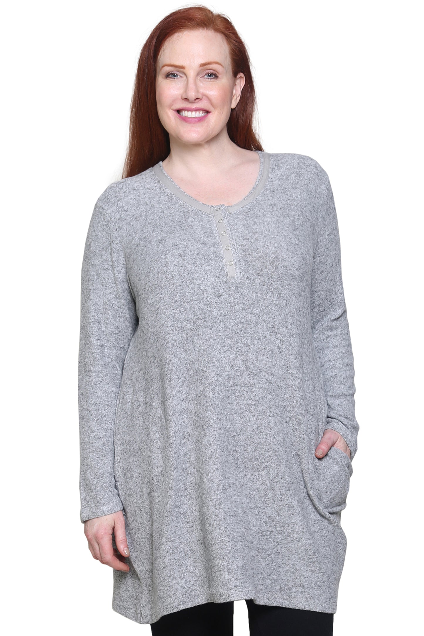 The Comfort Collection Plus Size Snap - La Cera