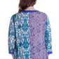 La Cera Blue Multi Patchwork Top - La Cera