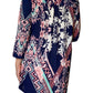 La Cera Key West Deco Print Tunic - La Cera
