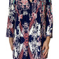 La Cera Key West Deco Print Tunic - La Cera