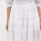 La Cera Embroidered Detail Peasant Skirt - La Cera - 2