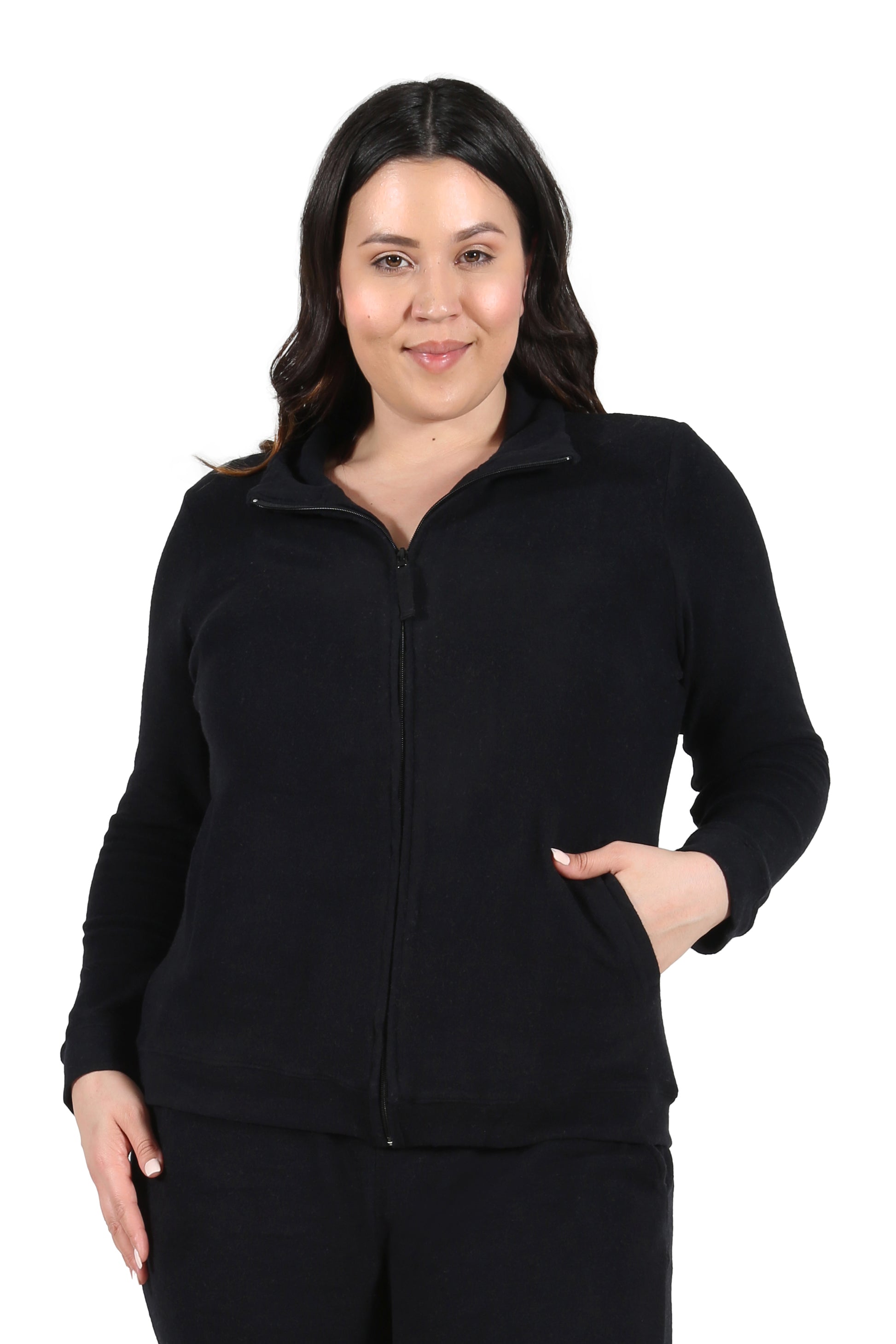 The Comfort Collection Flip Plus Size Jacket - La Cera