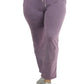 Heathered French Terry Drawstring Pants - Plus Size - La Cera