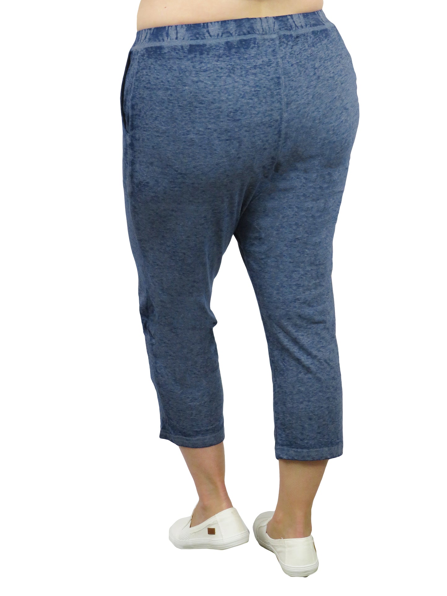 Soft & Supple Knit Cropped Pant - Plus Size