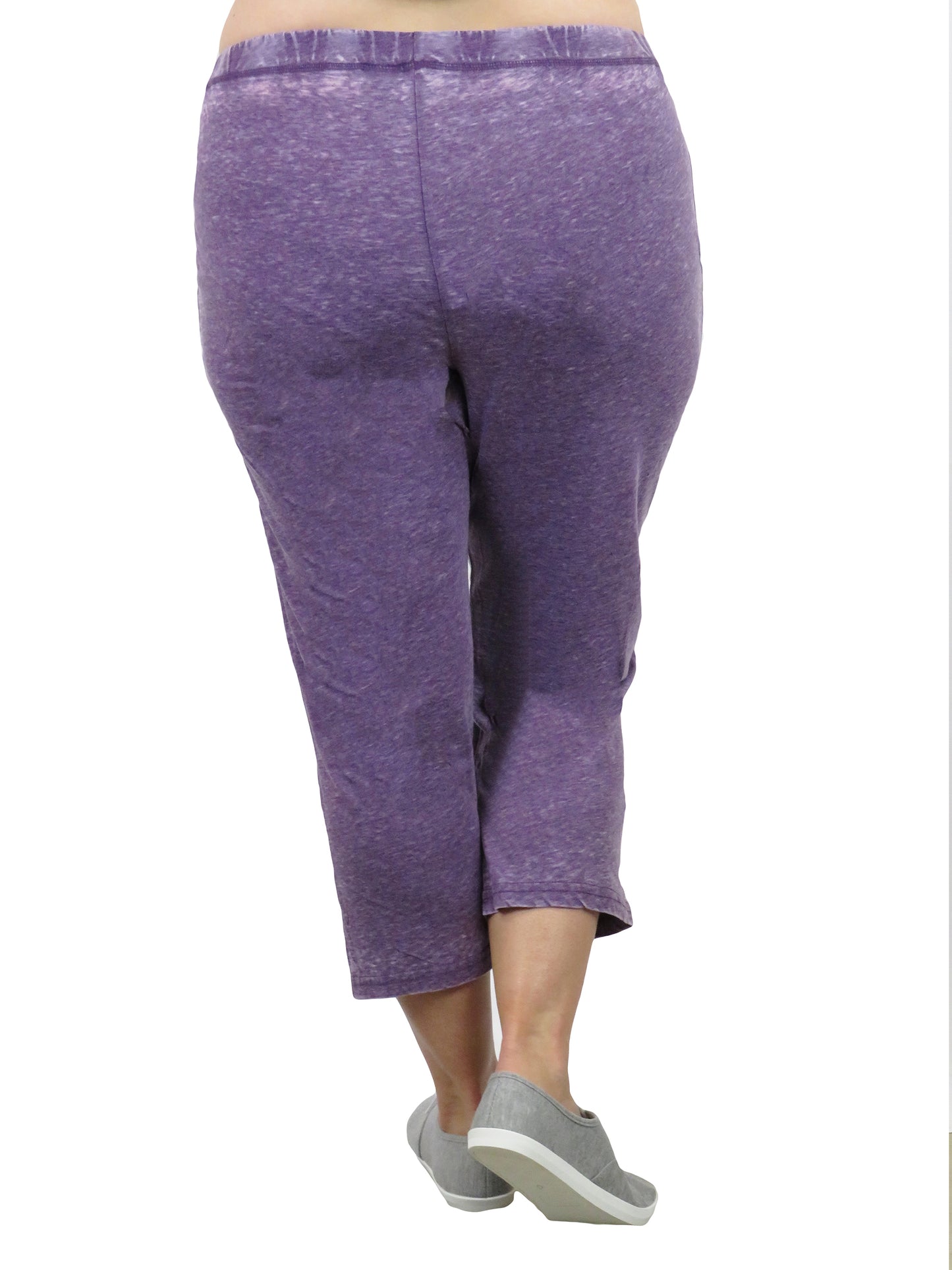 Soft & Supple Knit Cropped Pant - Plus Size