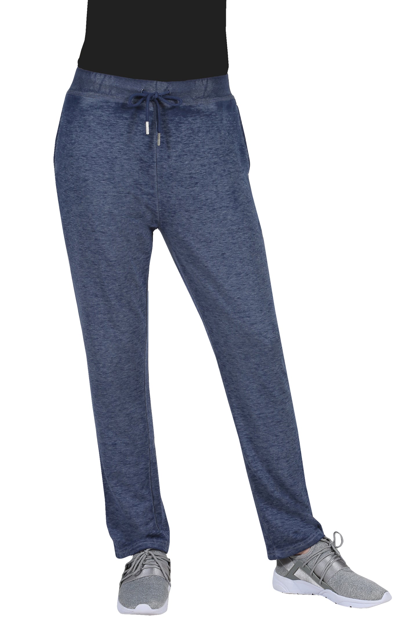Pantalones de felpa francesa jaspeados