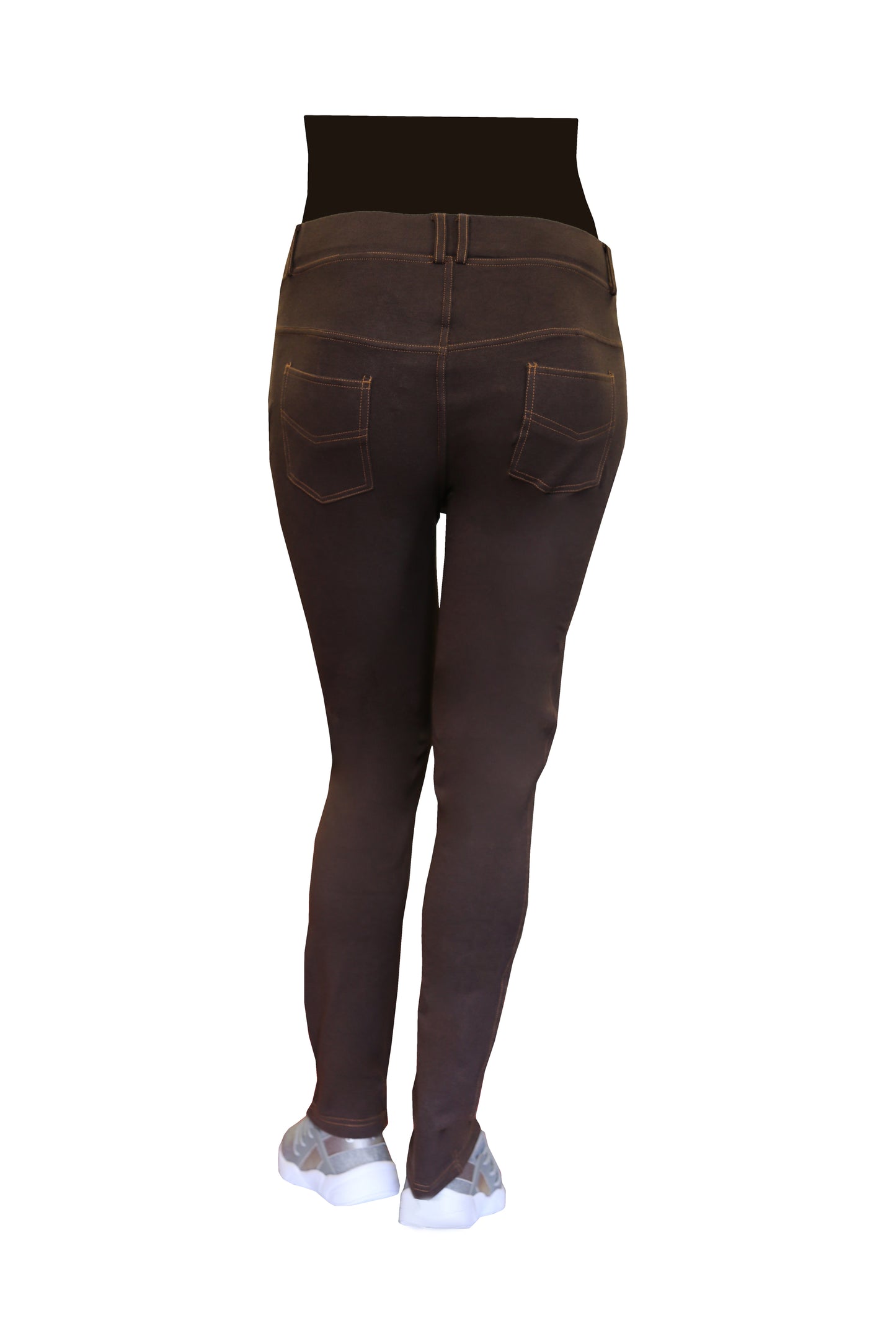 La Cera Plus Size Stretch Knit Jegging - La Cera