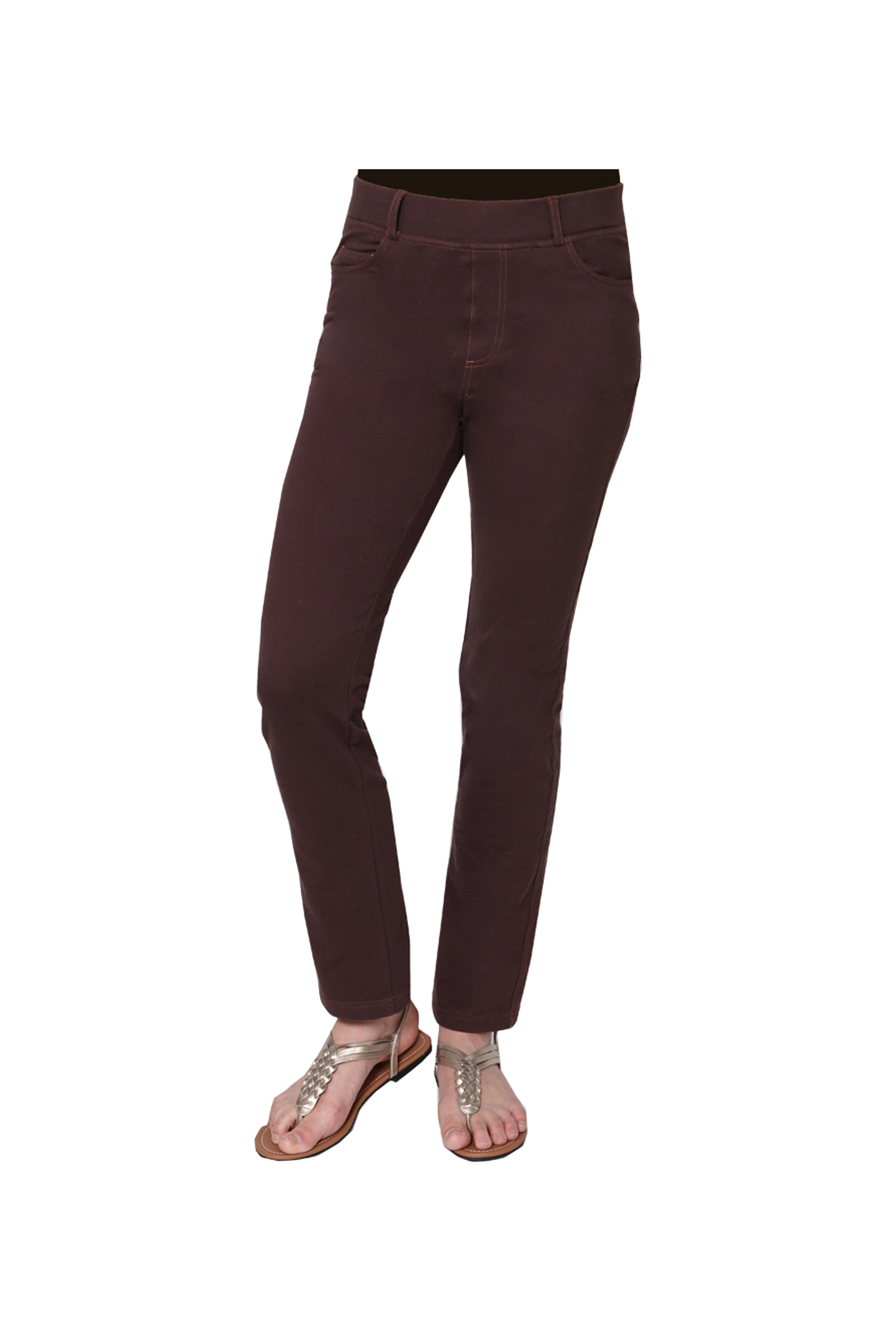 Womens dark clearance brown jeggings