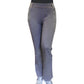 Pantalón con corte de bota de punto elástico de talla grande La Cera