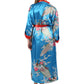 Floral Satin Robe