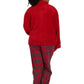 La Cera Plus Size Plush Bed Jacket - La Cera