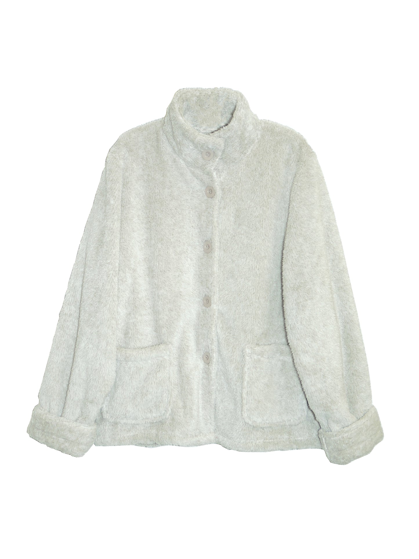 Fleece Plus Size Bed Jacket
